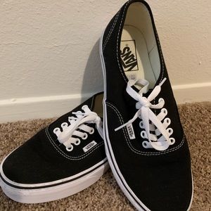 Men’s Black Authentic Vans